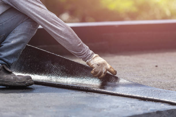 Professional Emergency Waterproofing technician working in Dunbridge, OH